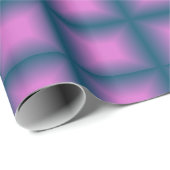 Paarse Kubus Cadeaupapier (Rol Hoek)