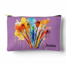 Paarse kunst thema potlood / toiletschool