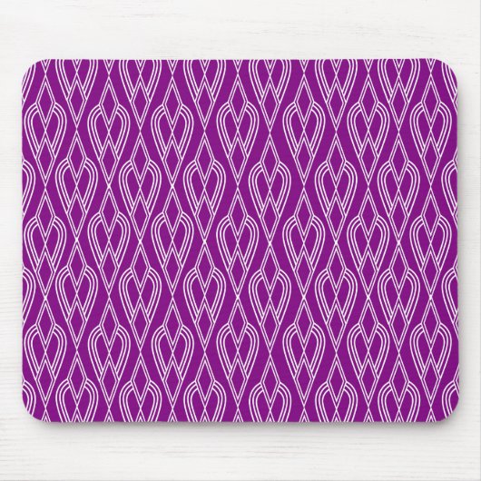 Paarse kunstbedden muismat (Voorkant)