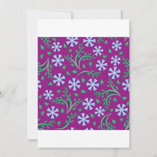 Paarse kunstuitvindingen kaart (Voorkant)