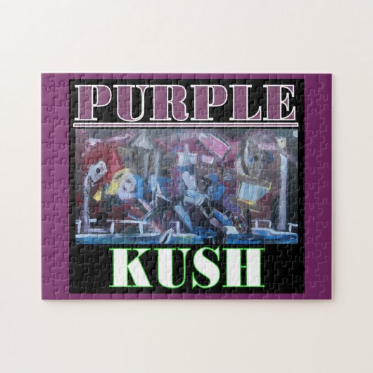 PAARSE KUSH LEGPUZZEL (Horizontaal)