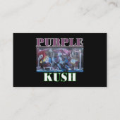 PAARSE KUSH VISITEKAARTJE (Achterkant)