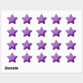 Paarse kussen stijl Sticker (Vel)