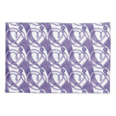 Paarse . kussensloop (Achterkant-Links)