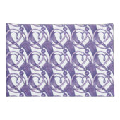 Paarse . kussensloop (Achterkant-Rechts)