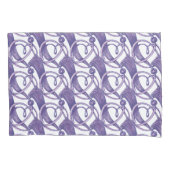 Paarse . kussensloop (Voorkant-Links)