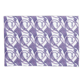 Paarse . kussensloop