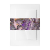 Paarse kwarts paarse graniet paarse steenmarmer uitnodigingen wikkel