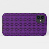 Paarse Lace iPhone 5 Casemate Hoesje (Achterkant (horizontaal))