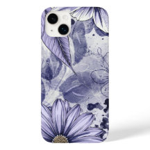 Paarse lade Waterverf handtekening