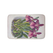  Paarse Lady Orchids Miltonia Spectabilis Badmat (Voorkant)