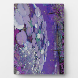 Paarse Lake Dreaming Fotoplaat