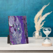 Paarse Lake Dreaming Fotoplaat (Zijkant)