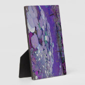 Paarse Lake Dreaming Fotoplaat (Zijkant)