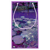 Paarse Lake Dreaming Klein Cadeauzakje (Achterkant)