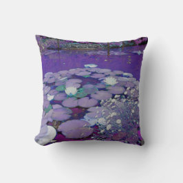 Paarse Lake Dreaming Kussen