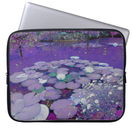 Paarse Lake Dreaming Laptop Sleeve