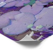 Paarse Lake Dreaming Poster (Hoek)