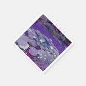 Paarse Lake Dreaming Servet (Hoek)