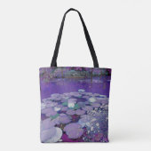 Paarse Lake Dreaming Tote Bag (Achterkant)