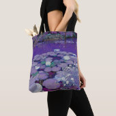 Paarse Lake Dreaming Tote Bag (Dichtbij)