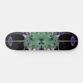 Paarse lamp skateboard (Horizontaal)