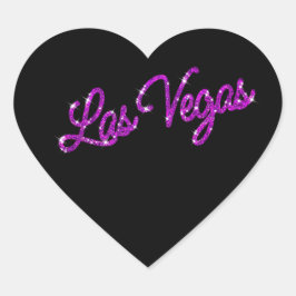 Paarse Las Vegas Sparkles Sticker