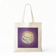 Paarse Latte Bag