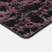 Paarse Lava 3D Fractal DeskM Bureaumat (Hoek)