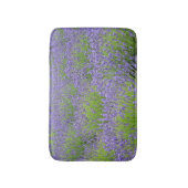 Paarse lavendel bloemen badmat (Voorkant Verticaal)