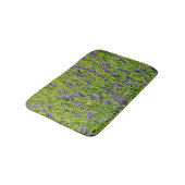 Paarse lavendel bloemen weide badmat (Gekanteld)