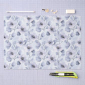 Paarse Lavendel Bloemige Bruidsdouche Tissuepapier (Craft)