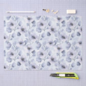 Paarse lavendel bloemige bruiloftsontvangst tissuepapier (Craft)