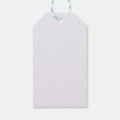 Paarse lavendel dank u Baby shower geschenk Labels Cadeaulabel (Achterkant)