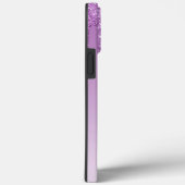 Paarse lavendel druppelglitter Case-Mate iPhone case (Achterkant / Rechts)