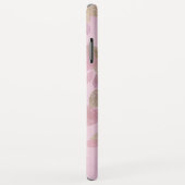 Paarse lavendel en goudfolie vallen bladeren Case-Mate iPhone case (Achterkant/rechts)