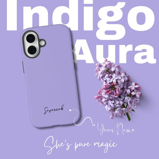 Paarse lavendel esthetische Lila Case-Mate iPhone Case