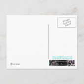 Paarse Lavendel Fee Kunst van Molly Harrison Briefkaart (Achterkant)