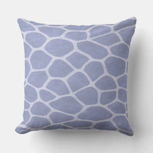 paarse lavendel giraffe print kussen