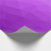 Paarse lavendel gradiënt geometrisch mesh patroon cadeaupapier (Hoek)