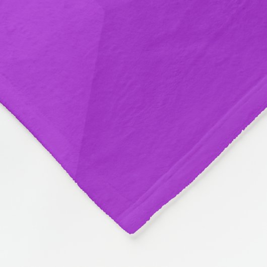 Paarse lavendel gradiënt geometrisch mesh patroon fleece deken (Hoek)