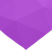Paarse lavendel gradiënt geometrisch mesh patroon lange tafelloper (Hoek)