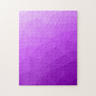 Paarse lavendel gradiënt geometrisch mesh patroon legpuzzel