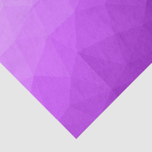 Paarse lavendel gradiënt geometrisch mesh patroon tissuepapier (Detail)