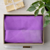 Paarse lavendel gradiënt geometrisch mesh patroon tissuepapier (Geschenk)