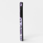Paarse Lavendel Gradiënt Verfspat Personalized Case-Mate iPhone Case (Achterkant/links)