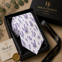 Paarse Lavendel Heren Das