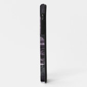 Paarse Lavendel Moody Rozen Floral Gothic Case-Mate iPhone Case (Achterkant/links)