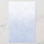 Paarse lavendel stengel witte bessen bruids bingo flyer (Achterkant)