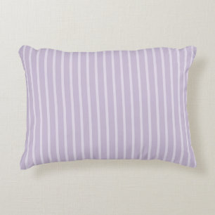 Paarse lavendel strepen accent kussen